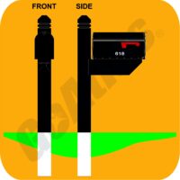 Croghan Landing: Mailbox and Post