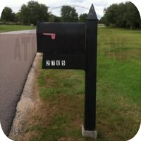 Anchorage Plantation: Mailbox and Post
