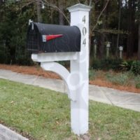 Back Bay Village: Mailbox and Post