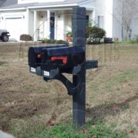 Belle Hall: 2 Mailboxes and Post