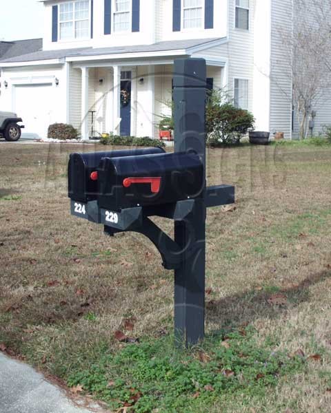 Belle Hall: 2 Mailboxes and Post