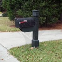 Boone Grove: Mailbox & Post