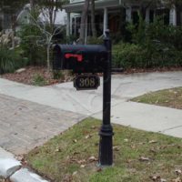 Braemore: Mailbox and Post