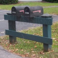 Crickentree: 2 Mailboxes and Post