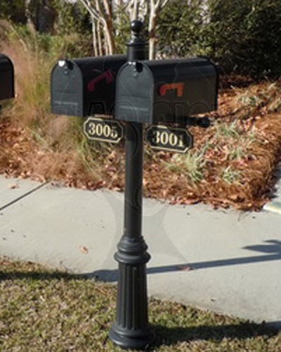 Hamlin Park: 2 Mailboxes and Post