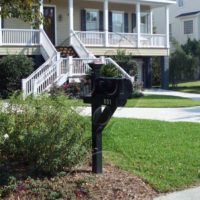 Old Village Landing: Mailbox and Post