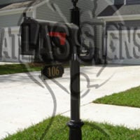 Rivertowne Country Club: Mailbox and Post