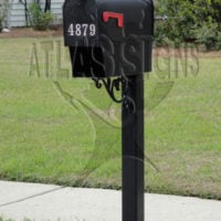 The Courtyards: Mailbox and Post