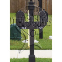 The Gardens: 2 Mailboxes and Post