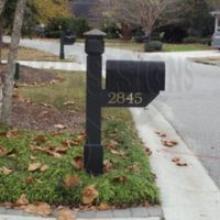 The Landing: Mailbox & Post