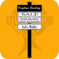 Croghan Landing: FOR SALE Sign & Rider