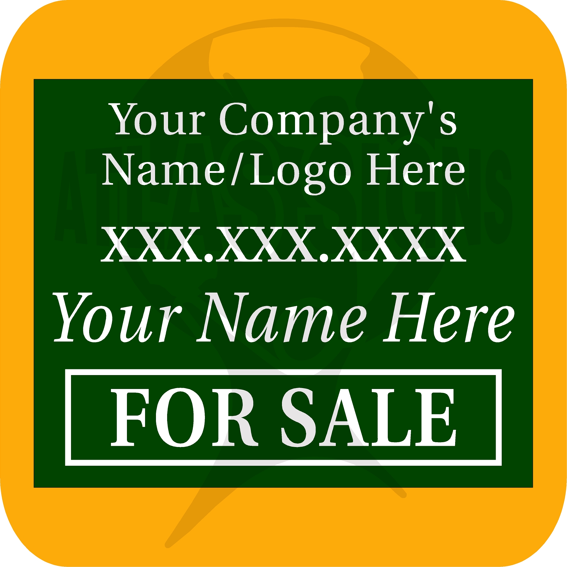 Headquarters Island FOR SALE Sign GoAtlas