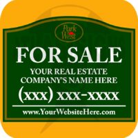 Park West- FOR SALE/RENT Sign Face Only