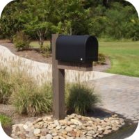 POPLAR GROVE: Mailbox and Post