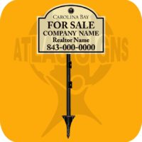 Carolina Bay: FOR SALE Sign