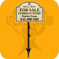Shell Ring: FOR SALE Sign
