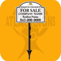 Emmens Preserve: FOR SALE Sign