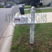 Patriot Plantation: Mailbox and Post