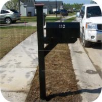Quail Hill: Mailbox and Post