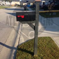 Brickhope Greens: Mailbox and Post