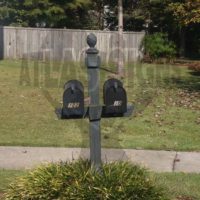 Chatfield Place: 2 Mailboxes and Post