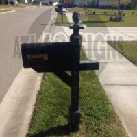 Coker's Crossing: Mailbox and Post