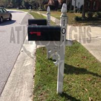 Haleswood: Mailbox and Post