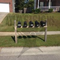 Pembroke: 5 Mailboxes and Post
