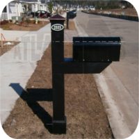 Emmens Preserve: Mailbox and Post