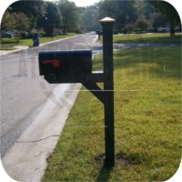 Fairmont South: Mailbox and Post