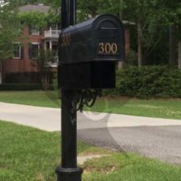Moody's Plantation: Mailbox and Post