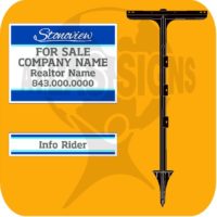 Stonoview: For Sale /Rent Sign & Rider