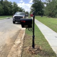 Ramsey Landing: Mailbox and Post